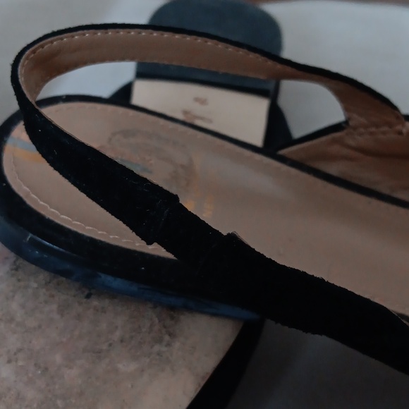 Sam Edelman Preloved Black Suade Slingback Size 7.5. - Picture 7 of 7